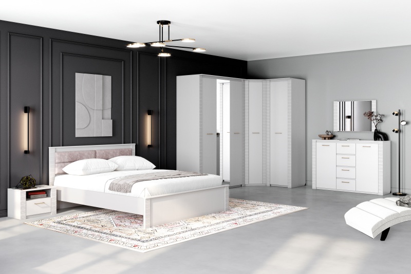 Кровать 1800 "Элана" спальня Персидский жемчуг