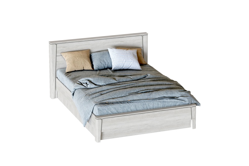 Кровать 1400 "Мальта" спальня Дуб винтерберг